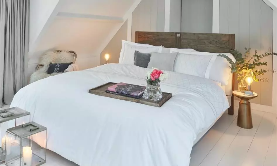 Landelijke slaapkamer
