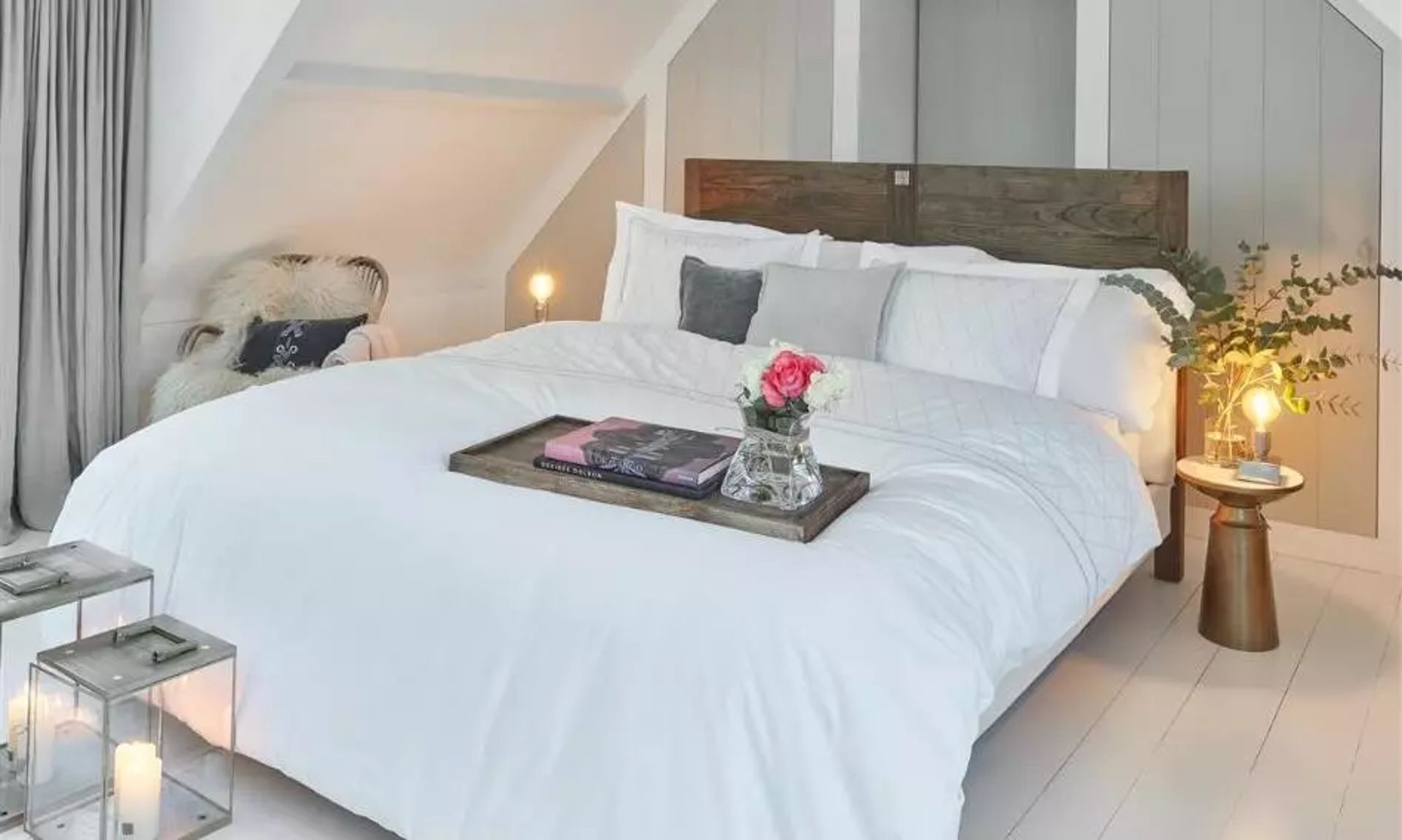 Landelijke slaapkamer