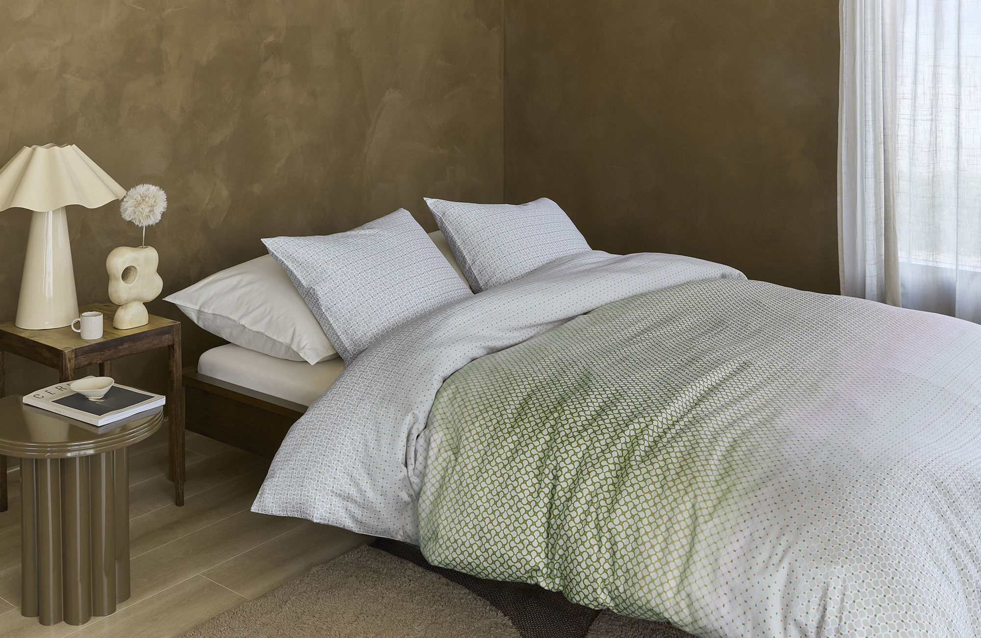 Modern design, heerlijk fris slapen 
