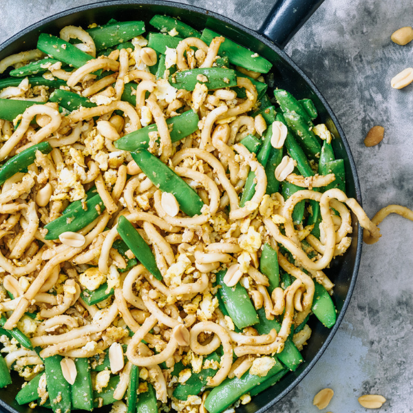 Pad thai udon noedels