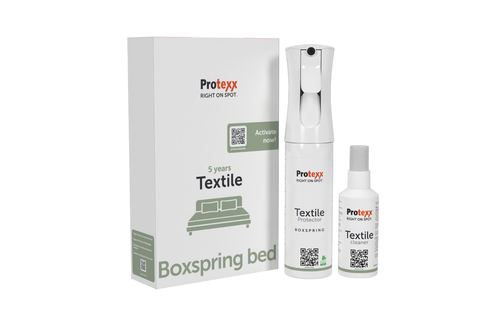 Protexx Textile Protector voor boxsprings