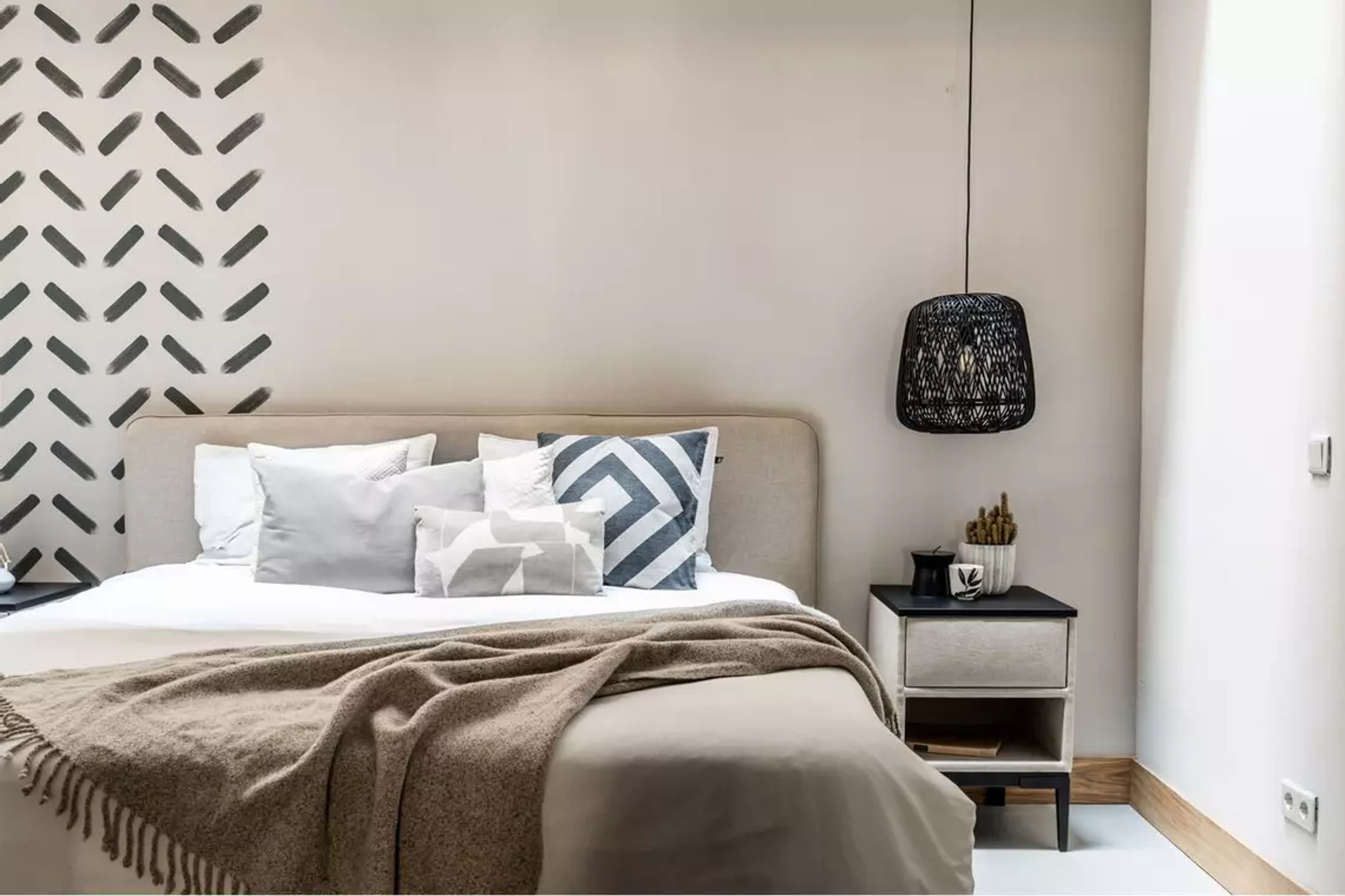 Binnenkijken in het grachtenpand slaapkamer van Klaas